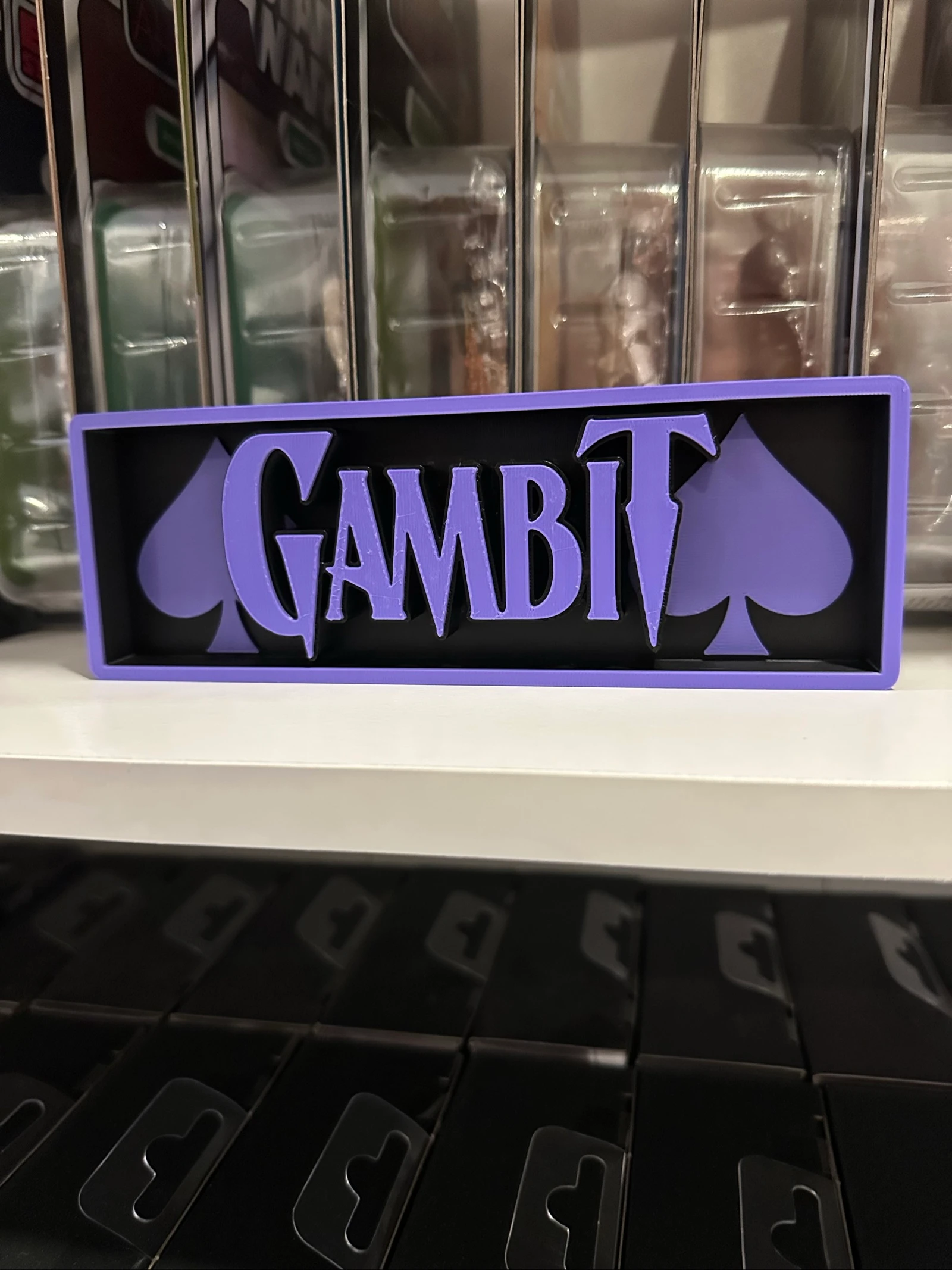Gambit logo 3D – photo 3